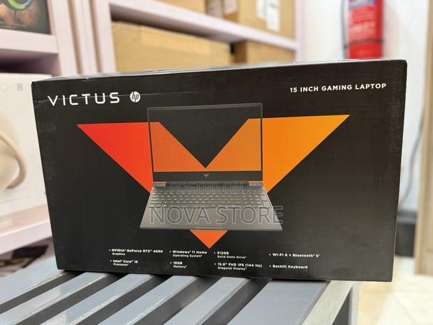 New Laptop HP Victus 15 16GB Intel Core I5 SSD 512GB
