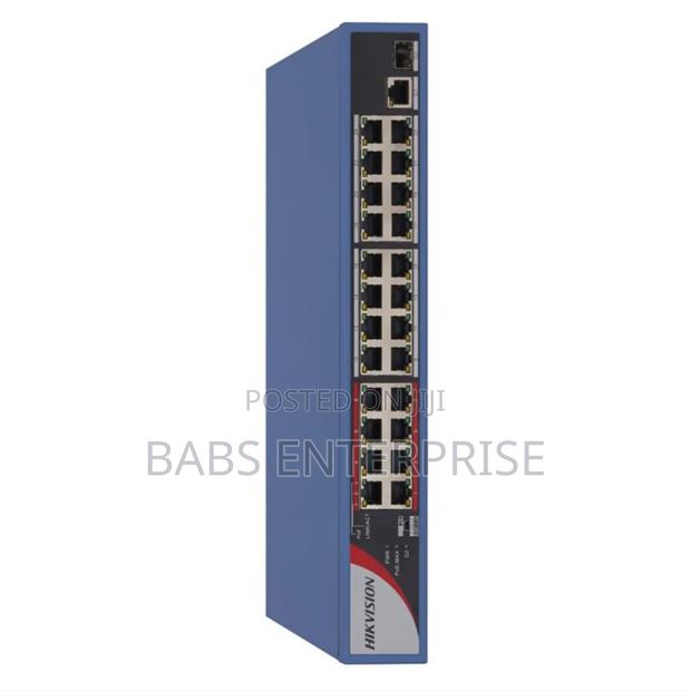 Hikvision 24 Port Fast Ethernet Unmanaged Poe Switch
Ds-3e0326p-e · Photo 2