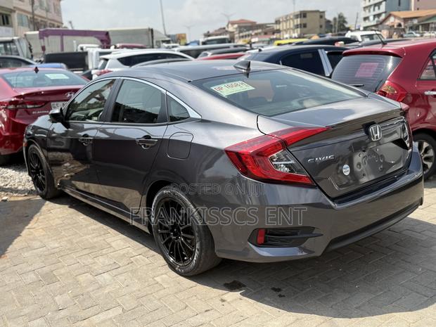 Honda Civic EX-L Sedan 2018 Black photo 5