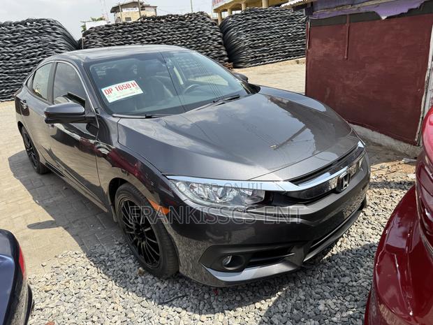 Honda Civic EX-L Sedan 2018 Black photo 7