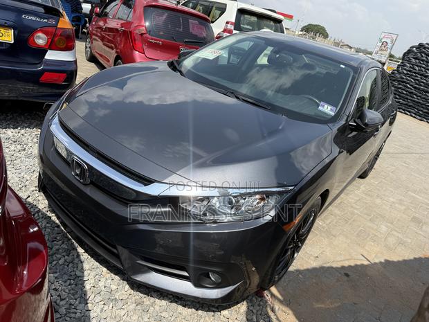 Honda Civic EX-L Sedan 2018 Black photo 2