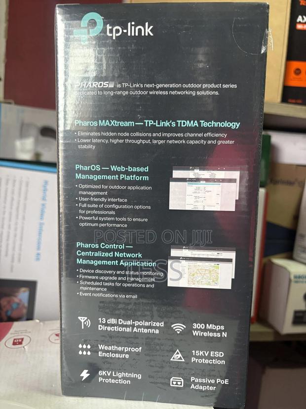 TP-Link 5ghz N300 Long Range Outdoor Cpe PTP Cep510 · Photo 4