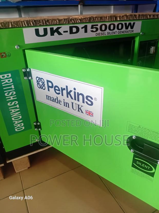 Pekins 15kva Generator – Durable, Low Fuel Consumption · Photo 2