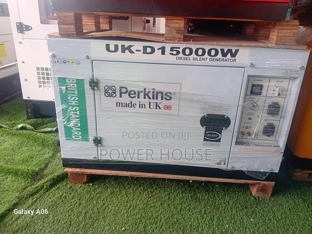 Pekins 15kva Generator – Silent Canopy Diesel Set · Photo 2