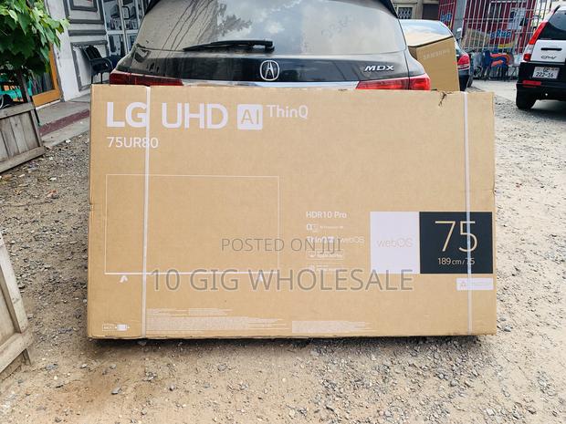 Call and Order for Lg 75”Ur80 Uhd Smart Glossy Television