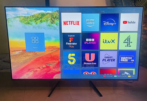 Uk Used Hisense Uled Smart Uhd HDR Digital Satellite 55 Inches photo 3