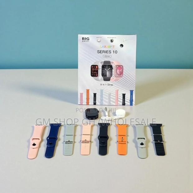 Laxasfit Series 10 Smartwatch 8 in 1 Set (636836)