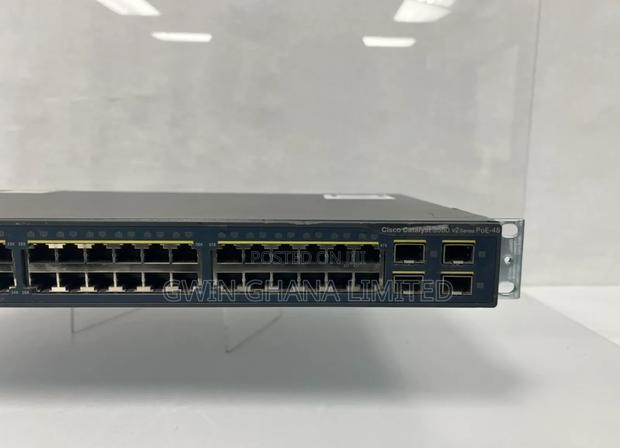 Ws-C3560v2-48ps-S, Catalyst Switch, 48xpoe+, 4 Sfp, Layer 3 Managed photo 5