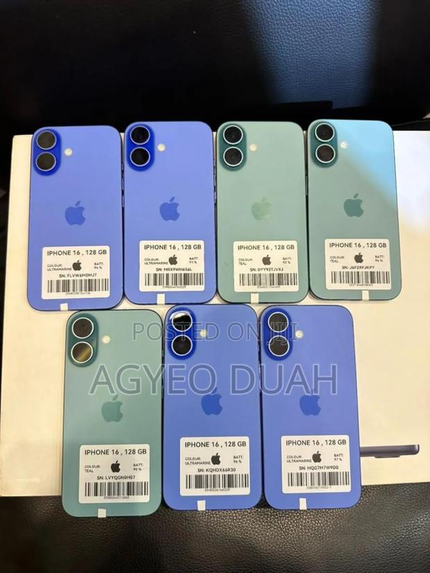 New Apple iPhone 16 128 GB