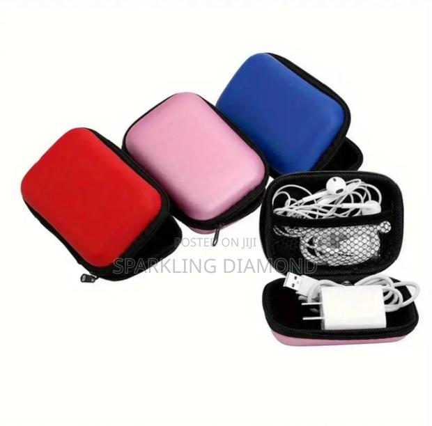 Portable Mini Storage Case – For Cables, Earphones Accessories