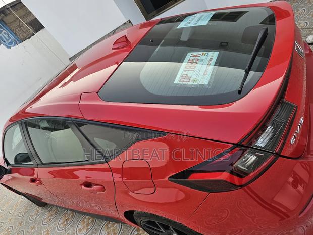 Honda Civic Sport 2022 Burgundy