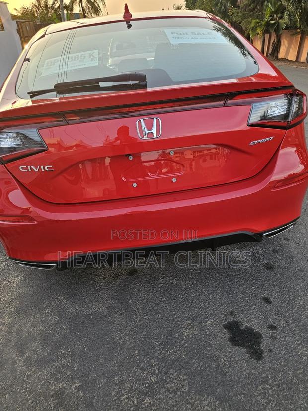 Honda Civic Sport 2022 Burgundy