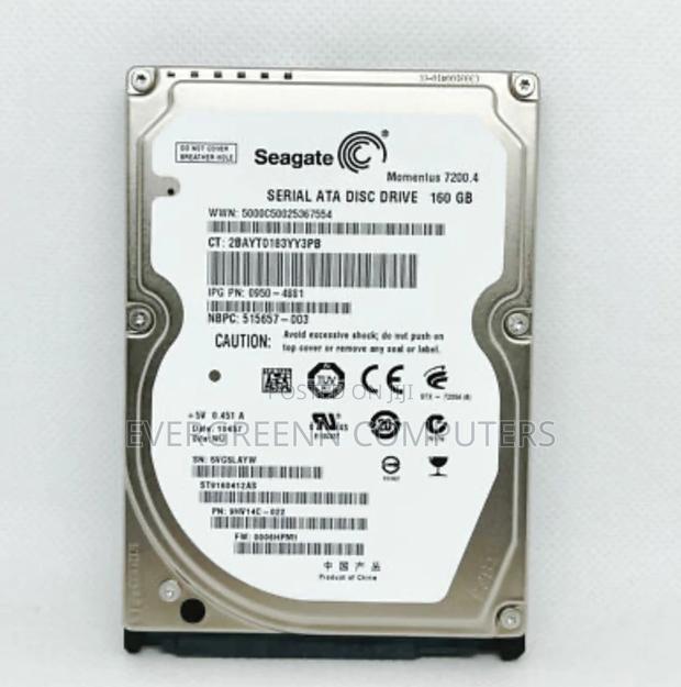 160gb Seagate Momentous Hard Drive