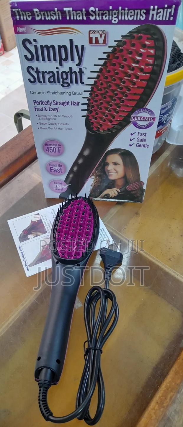 Simply Straight Hair Straightening Brush. · Photo 2