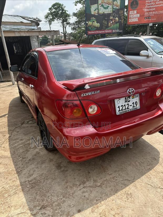 Toyota Corolla 2006 Red