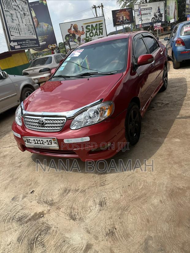 Toyota Corolla 2006 Red