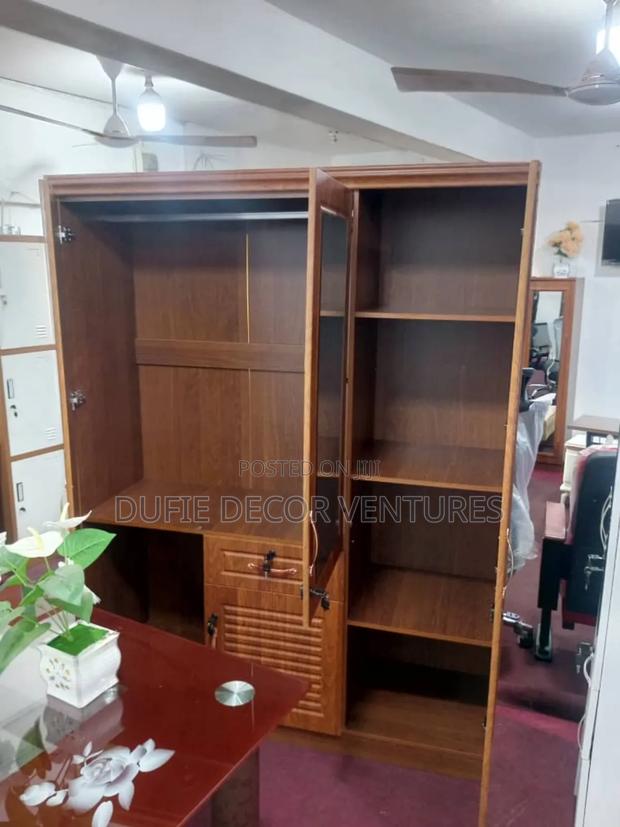 Wooden Threedoor Wardrobe Available for Sale · Photo 1