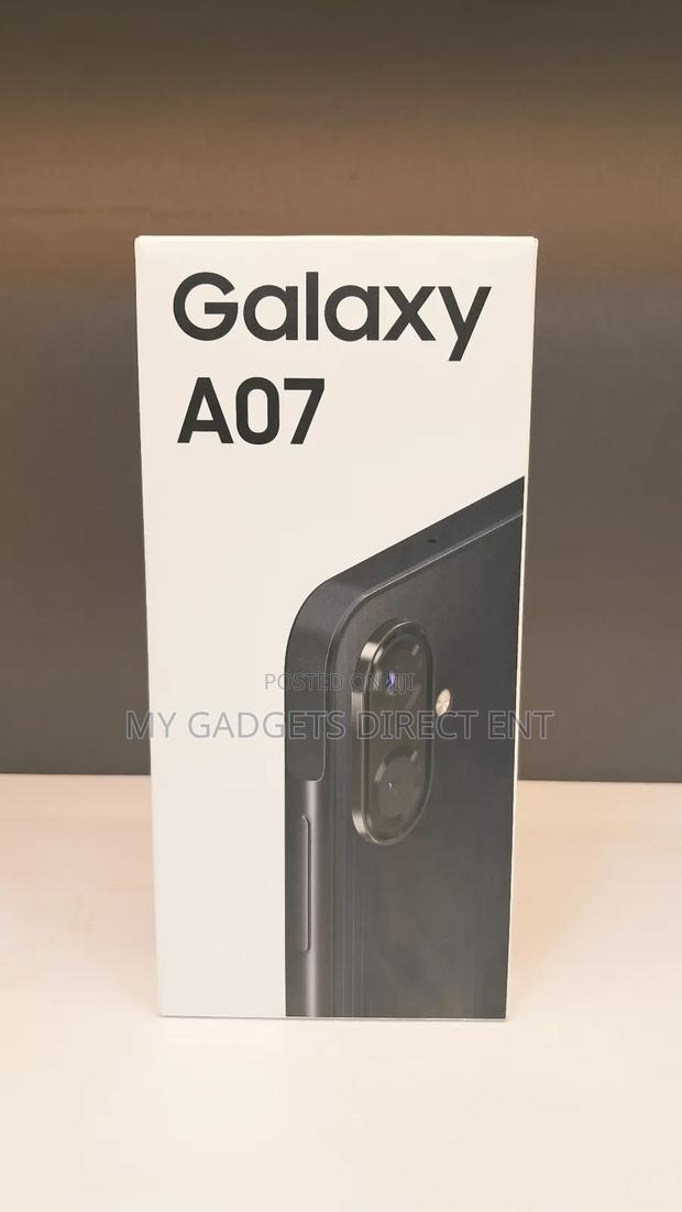 New Samsung Galaxy A07 4G 64 GB Black