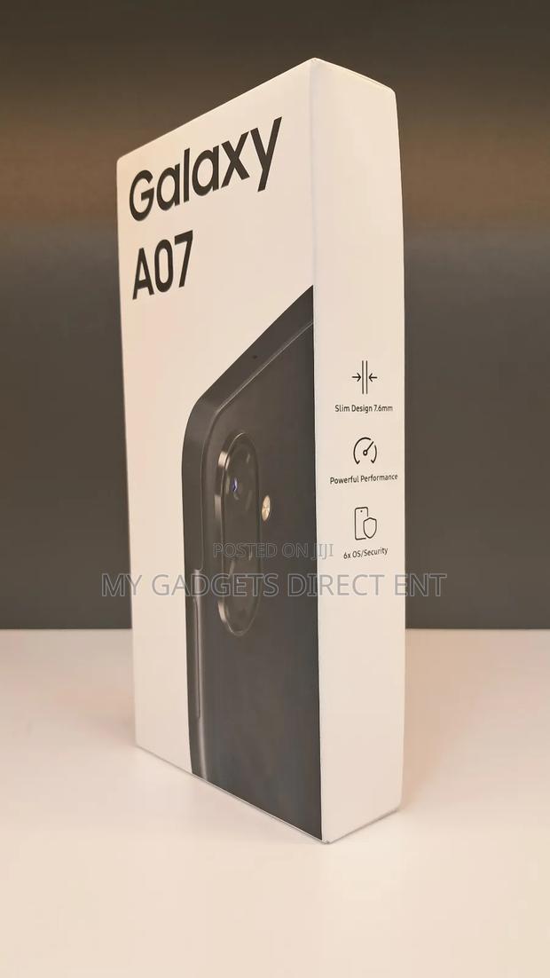 New Samsung Galaxy A07 4G 64 GB Black photo 2
