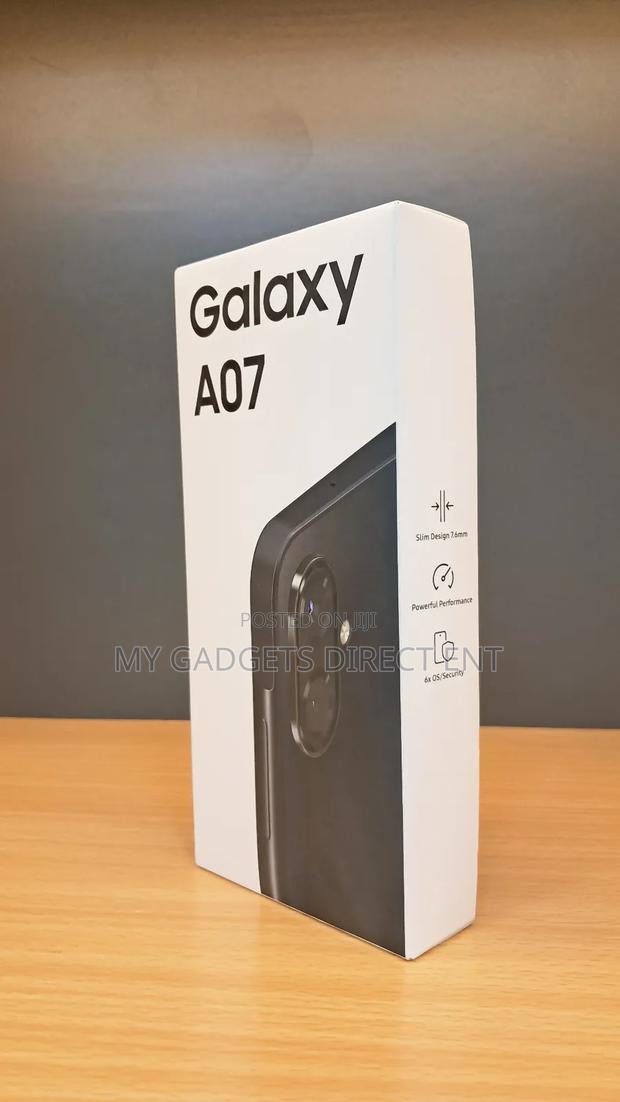 New Samsung Galaxy A07 4G 64 GB Black photo 2