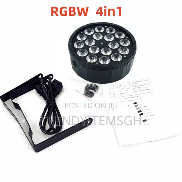 18pcs 6in1 RGBW Flat Led Par Light photo 3