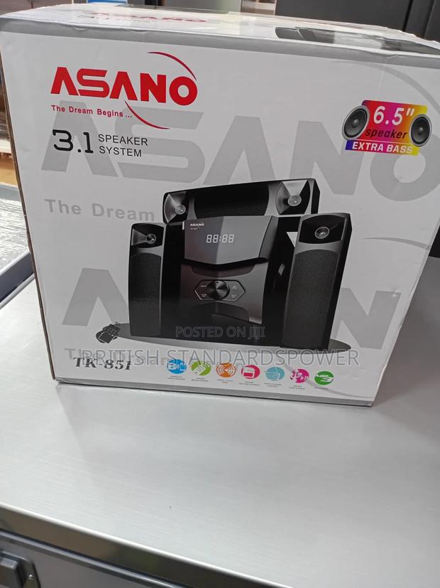 Asano 3.1 Speaker System – Powerful Bass, Crystal Sound · Photo 2