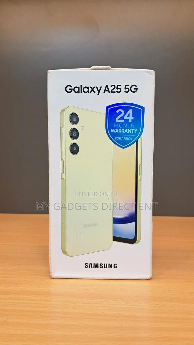 New Samsung Galaxy A25 256 GB Yellow