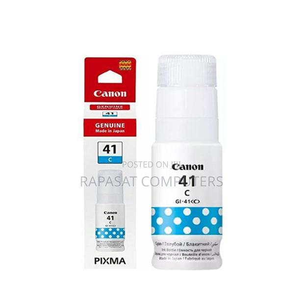 Canon Gi-41 Cyan Ink Bottle · Photo 2