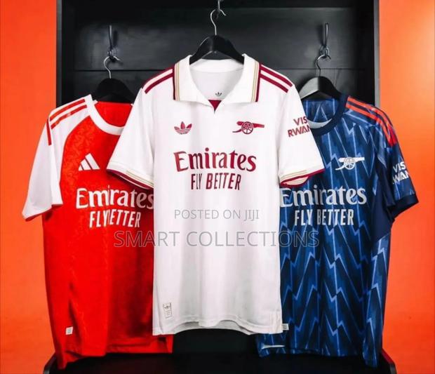 Arsenal Home and Away Jerseys