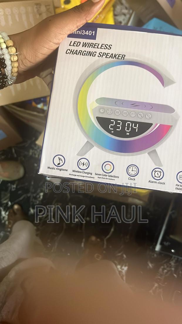 Led Wireless Charging Speaker