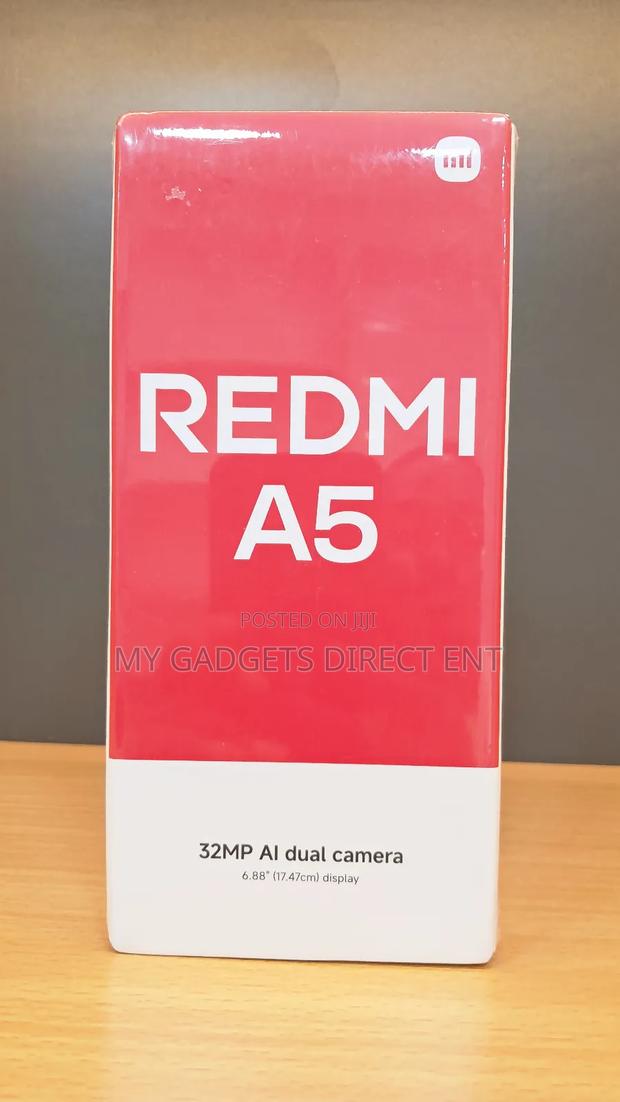 New Xiaomi Redmi A5 4G 64 GB Black