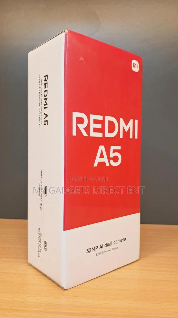 New Xiaomi Redmi A5 4G 64 GB Black photo 2