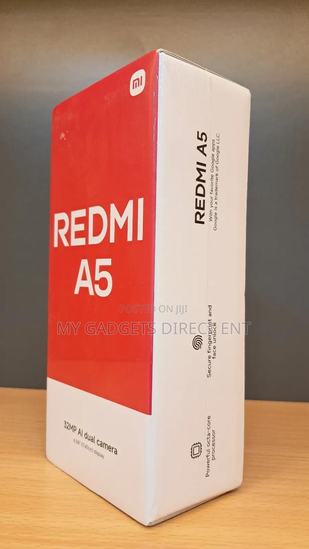 New Xiaomi Redmi A5 4G 64 GB Black photo 3