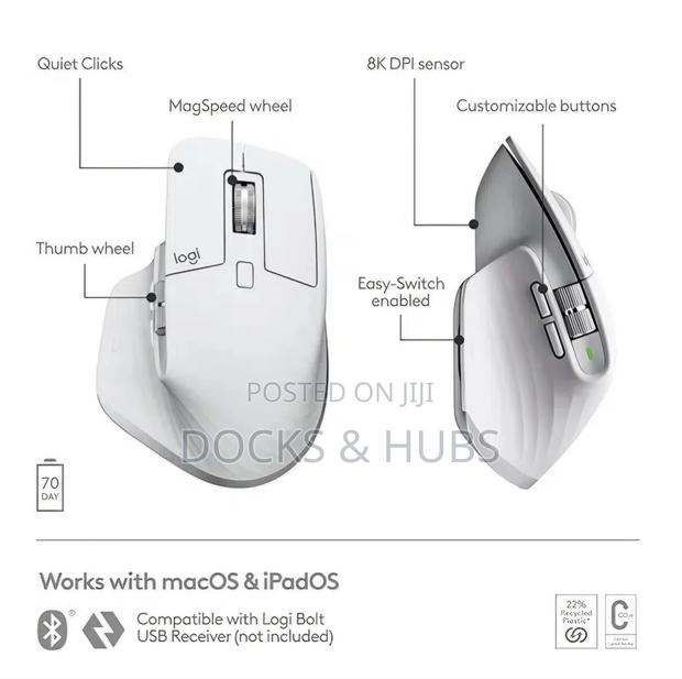 Logitech Mx Master 3 Advanced Wireless Mouse - High-precision Sensor photo 5