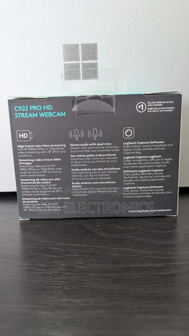 Logitech C922 Pro Hd Stream Webcam + Tripod · Photo 4
