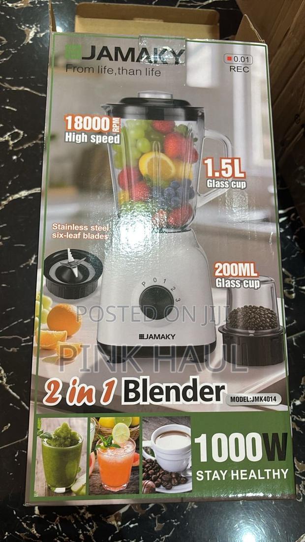 2 in 1 Glass Blender photo 2