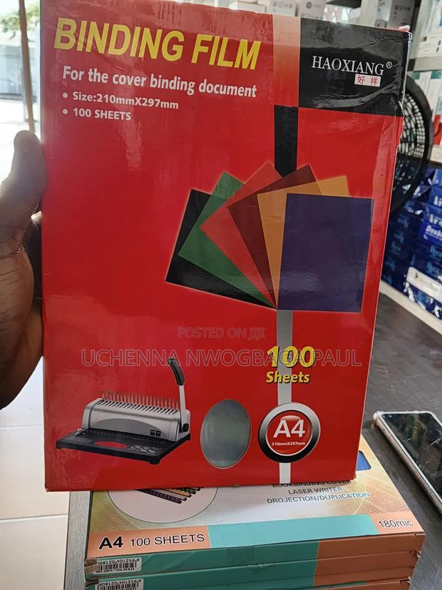 A4 Binding Film Plain · Photo 4