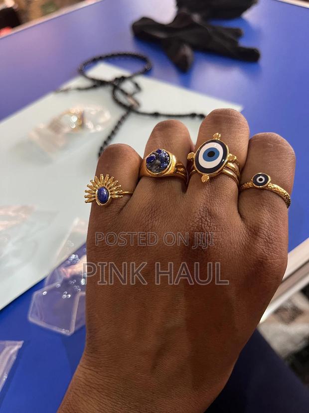 Charm Blue Rings photo 2