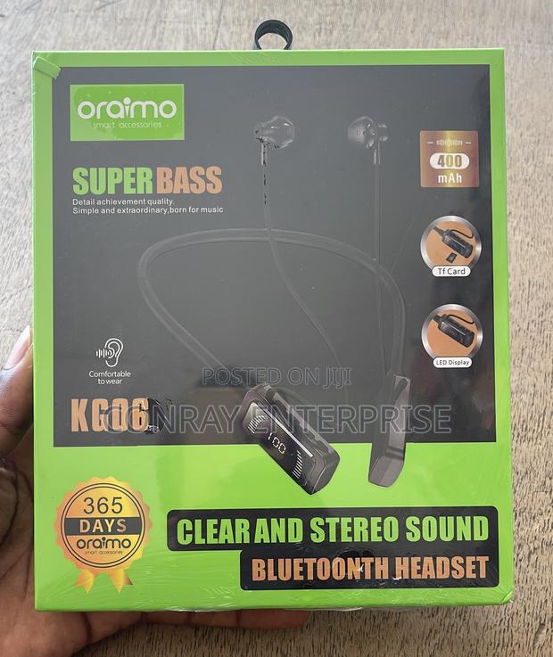Oraimo Neckband Headphones.