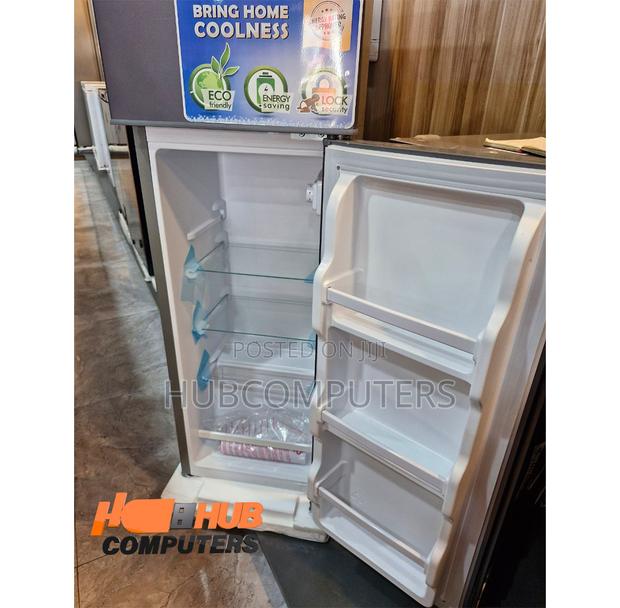 Nasco-F2-13s Fridge Top Freezer 98 LTR Silver photo 2