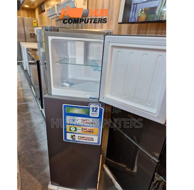 Nasco-F2-13s Fridge Top Freezer 98 LTR Silver photo 3