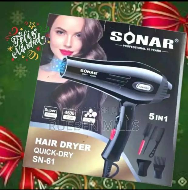 High Quality Affordable Five In One Sonar Handheld Hair Dryer Sn-61
