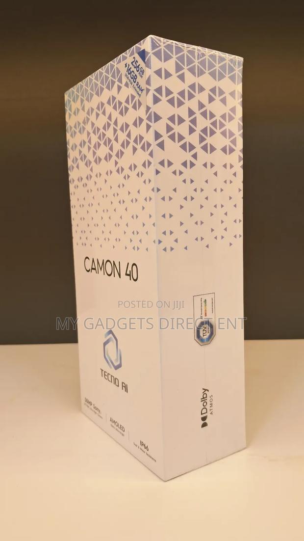 New Tecno Camon 40 256 GB Black photo 2