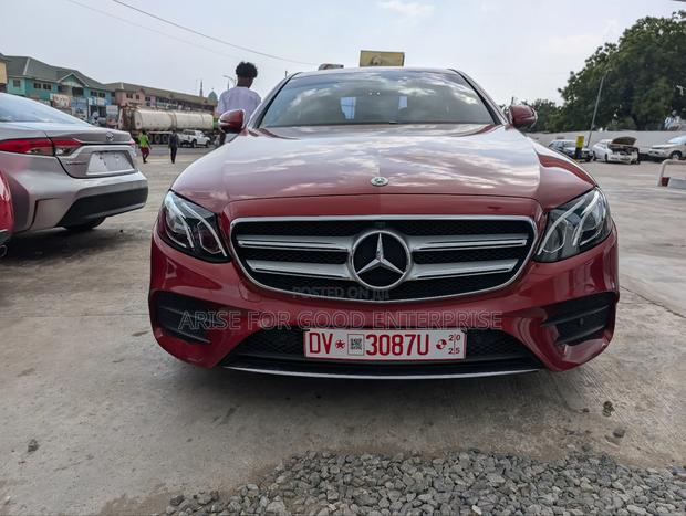 Mercedes-Benz E350 2020 Red