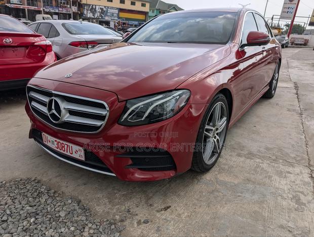 Mercedes-Benz E350 2020 Red photo 3