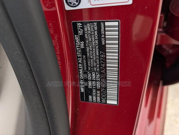 Mercedes-Benz E350 2020 Red photo 16