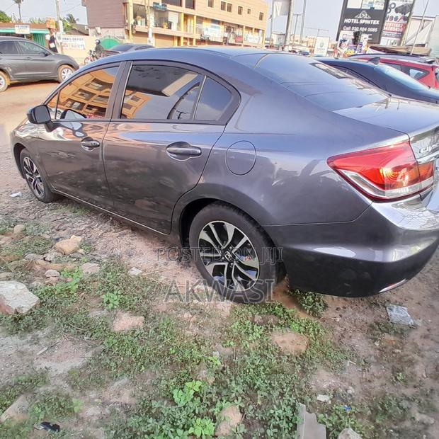 Honda Civic EX 2dr Coupe (1.8L 4cyl 5M) 2014 Gray photo 2