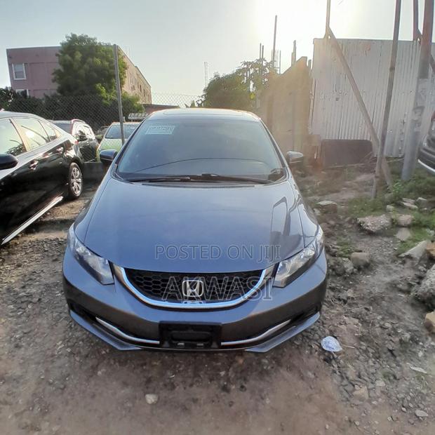 Honda Civic EX 2dr Coupe (1.8L 4cyl 5M) 2014 Gray photo 3