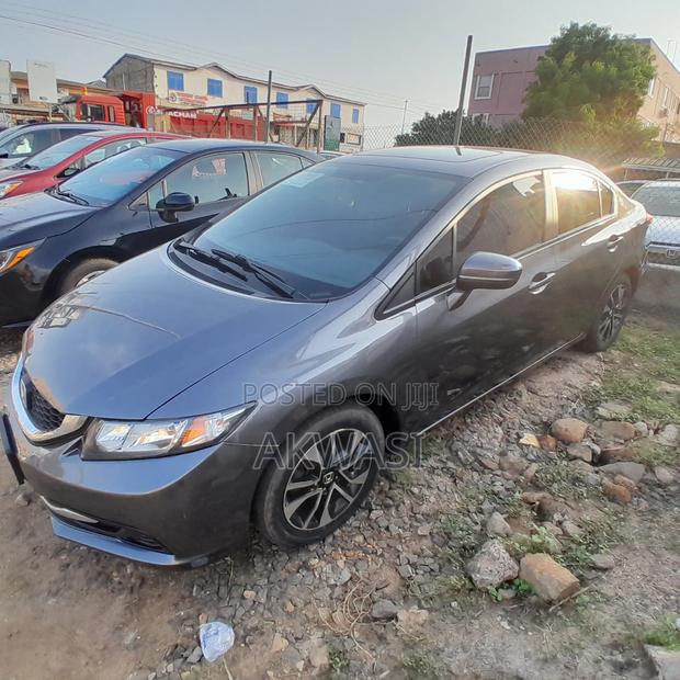 Honda Civic EX 2dr Coupe (1.8L 4cyl 5M) 2014 Gray photo 4