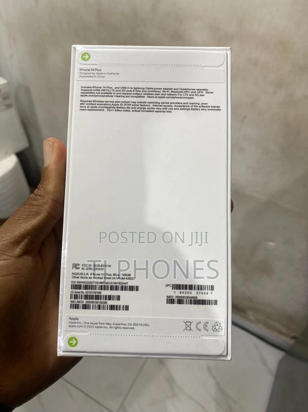New Apple iPhone 14 Plus 128 GB Blue photo 3